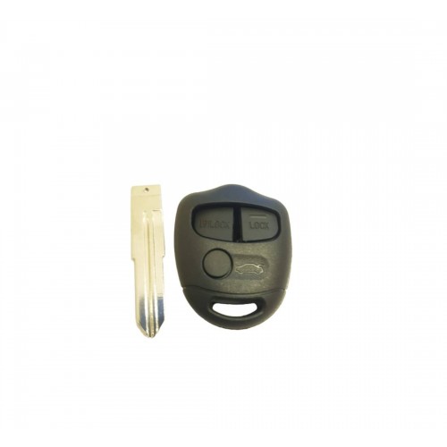 Carcasa cheie Mitsubishi, 3 but, lamela MIT8, taietura pe stanga 