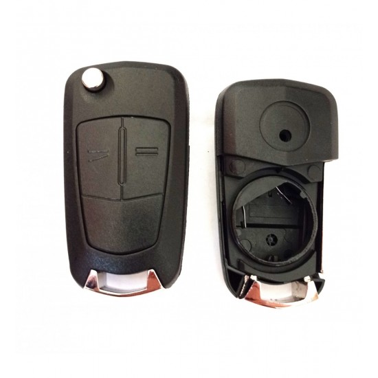 Carcasa cheie briceag, Opel Vectra, lamela HU 100, 2 but  Carcasa cheie briceag, Opel Vectra, lamela HU 100, 2 but