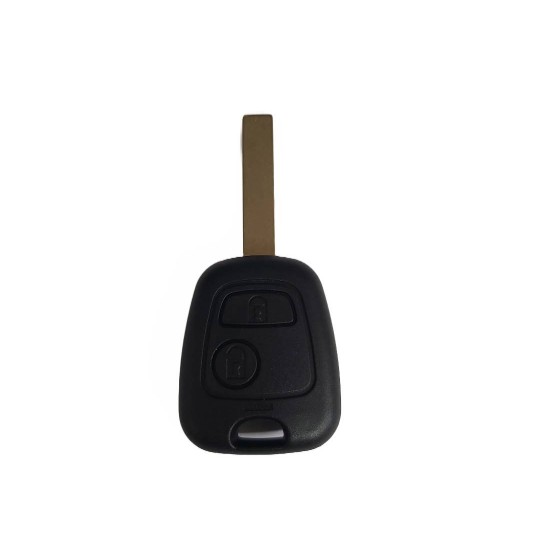 Cheie completa Peugeot, 2 butoane, cu electronica si cip, 433Mhz Cheie completa Peugeot, 2 butoane, cu electronica si cip, 433Mhz