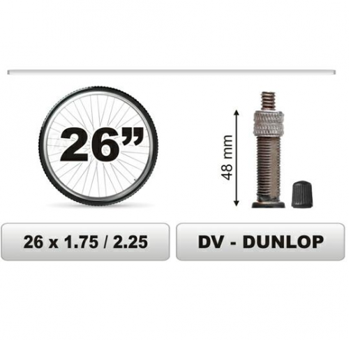 Camera pentru bicicleta 26X1,75/2,25