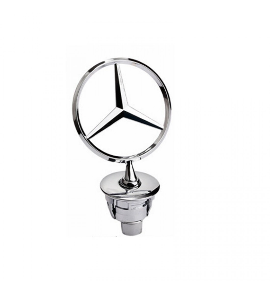 Emblema capota fata Mercedes Benz cu articulatie, 44mm