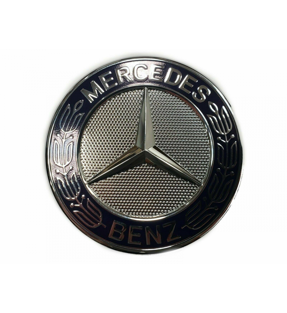 Emblema capota fata Mercedes Benz, 57mm, neagra