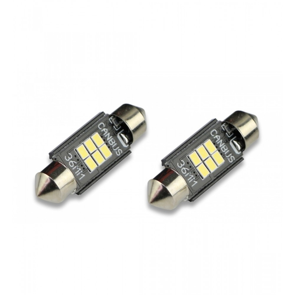 Led sofit 6 smd 39mm CAN