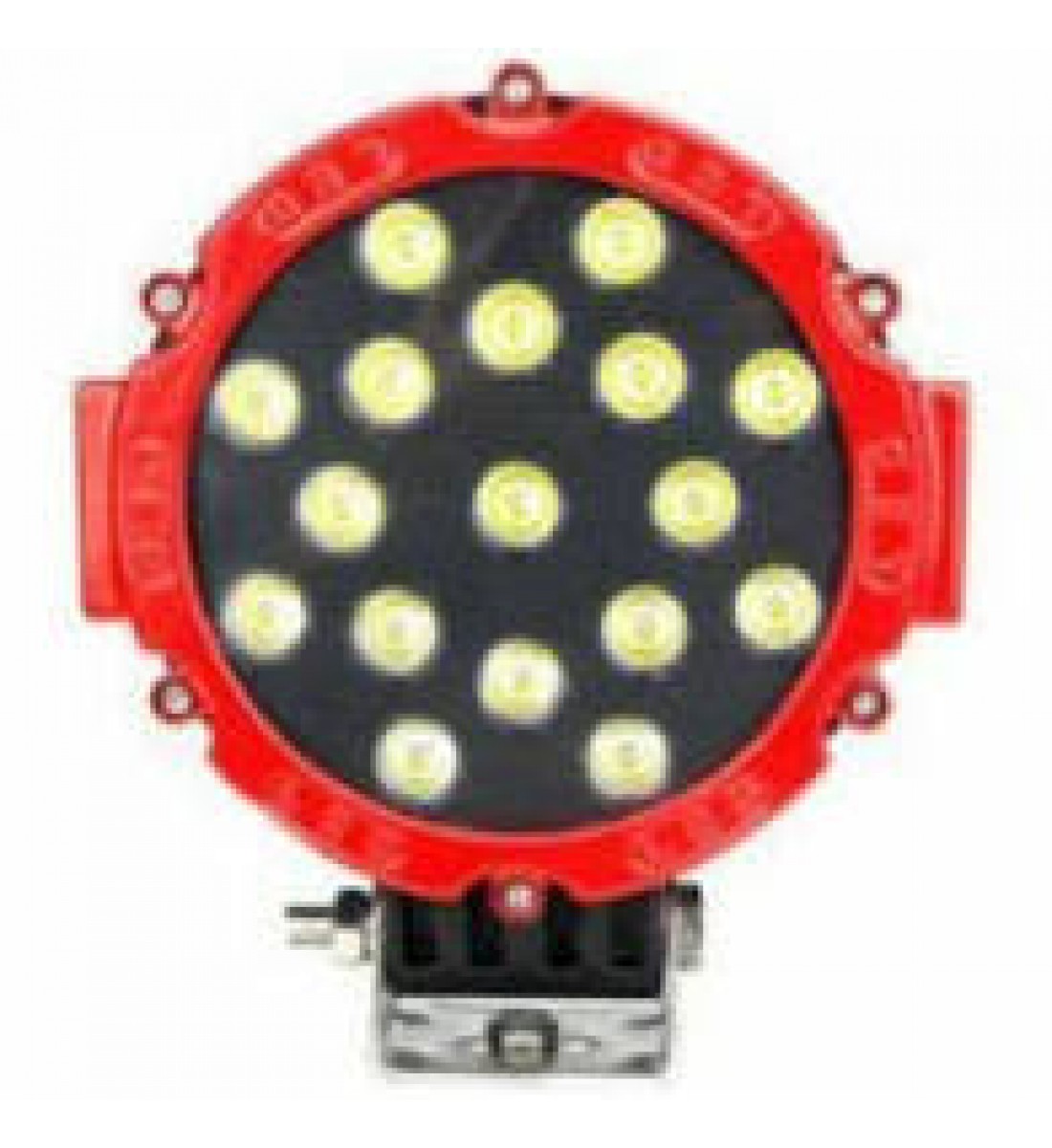 Proiector led 51w 17 led rosu