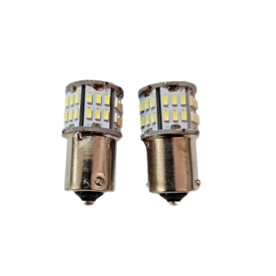 Set 2 becuri auto 1156/P21W- 54  SMD Set 2 becuri auto 1156/P21W- 54  SMD