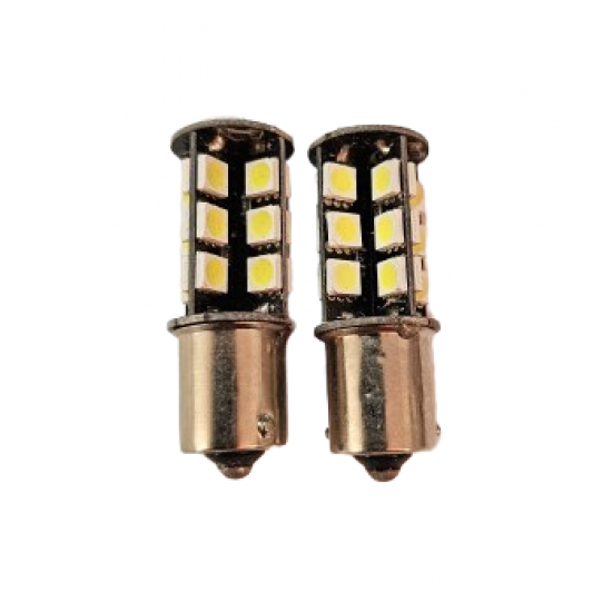 Set 2 becuri auto 1156 /P21W-S25 27 5050 SMD Set 2 becuri auto 1156 /P21W-S25 27 5050 SMD
