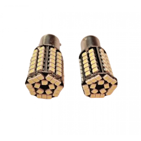 Set 2 becuri auto 1156/P21W- 80 SMD  Set 2 becuri auto 1156/P21W- 80 SMD