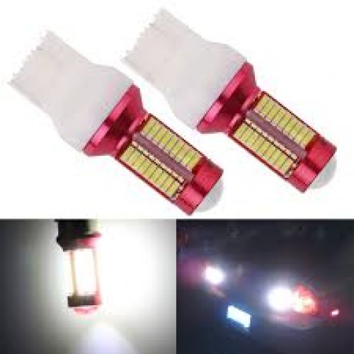 Set 2 becuri auto T20/W21W/ 7443-78 Smd CANBUS