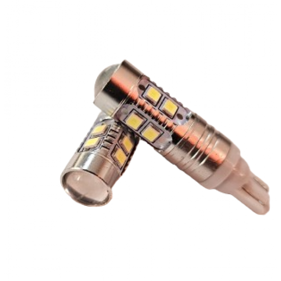 Set 2 becuri auto W5W/T10 -10 SMD  Set 2 becuri auto W5W/T10 -10 SMD