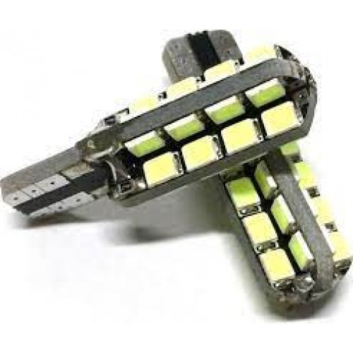 Set 2 becuri auto W5W/T10 -32 smd-alb
