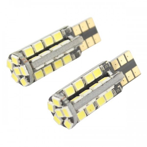 Set 2 becuri auto W5W/ T10  -38 Smd alb
