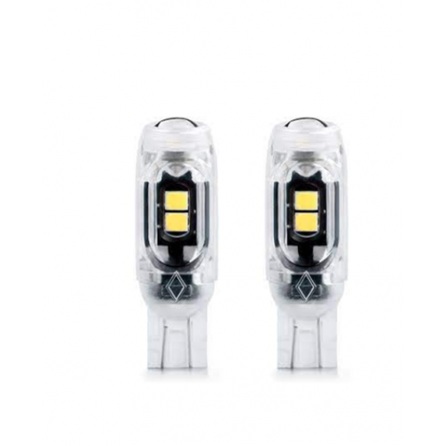 Set 2 becuri auto W5W/ T10-5 Smd -12V-alb
