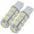 Set 2 becuri auto W5W/ T10 -5050-13 SMD 12V ALB