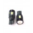 Set 2 becuri auto W5W/ T10-6 SMD-alb-cu lupa
