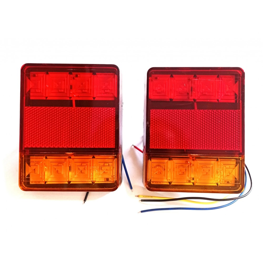 Set lampi auto 8 led-24V