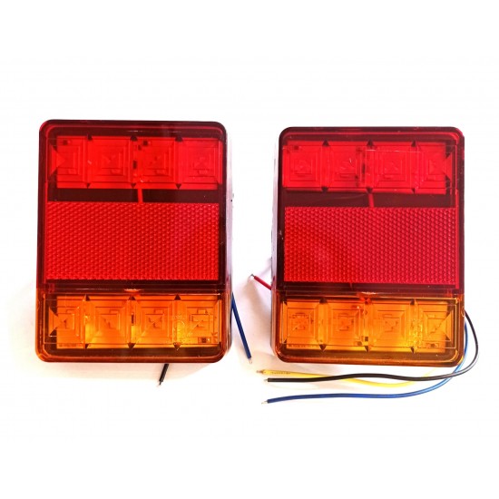 Set lampi auto 8 led-24V
