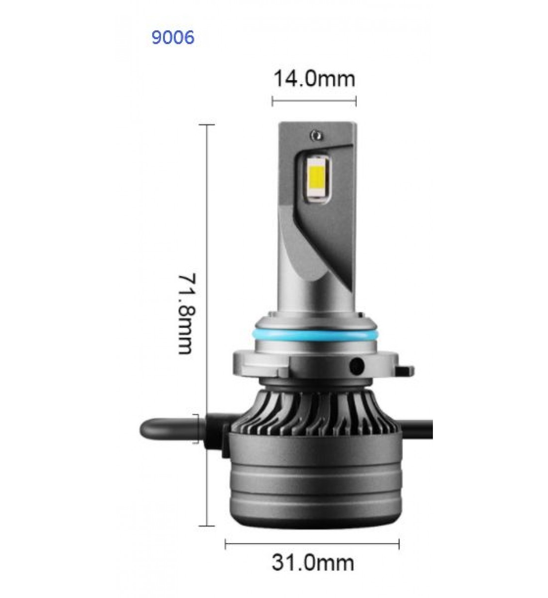 Set becuri L7-HB4-12V 50W Canbus