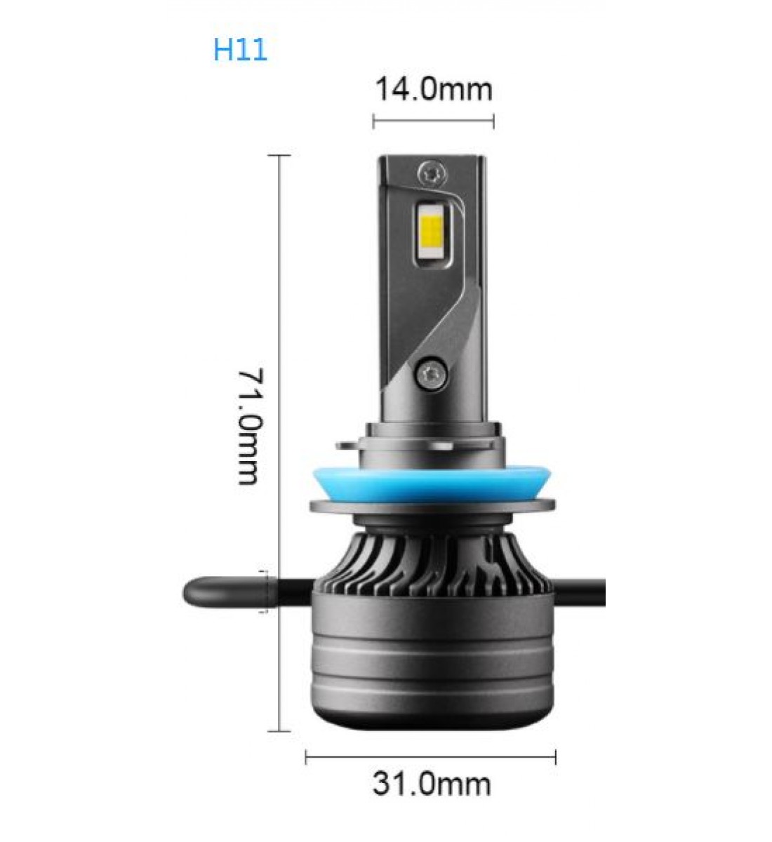  Set becuri L7-H1-12V 50W Canbus