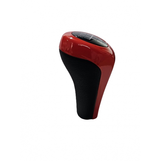 Mâner Schimbător de Viteze BMW E36, E46, E34 - 5 Viteze, Negru cu Roșu Mâner Schimbător de Viteze BMW E36, E46, E34 - 5 Viteze, Negru cu Roșu