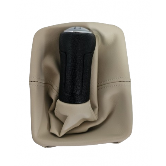 MANETA SCHIMBATOR VW POLO (2002-2009) - 5 VITEZE, 12MM, CULOARE CREM (BEIGE)