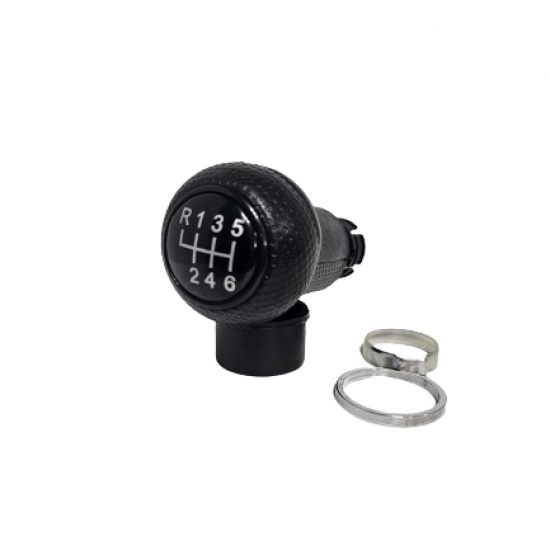 Mâner Schimbător de Viteze VW Golf - 6 Viteze, Negru, Diametru Tijă 23mm Mâner Schimbător de Viteze VW Golf - 6 Viteze, Negru, Diametru Tijă 23mm