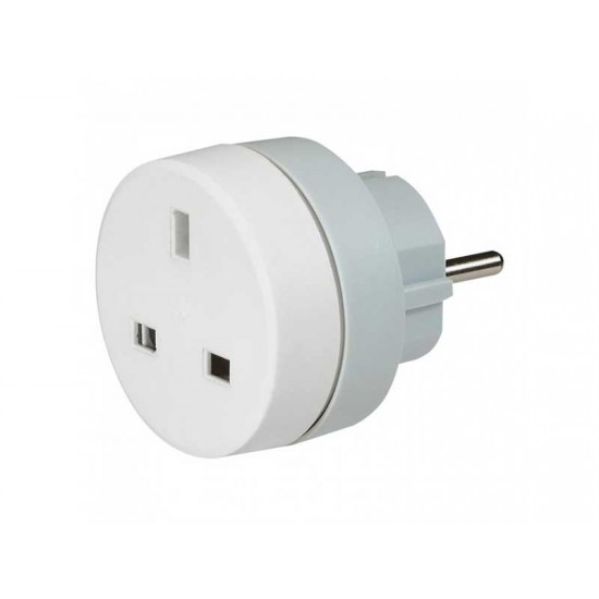 Adaptor UK/RO alb HQ Adaptor UK/RO alb HQ