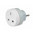 Adaptor UK/RO alb HQ