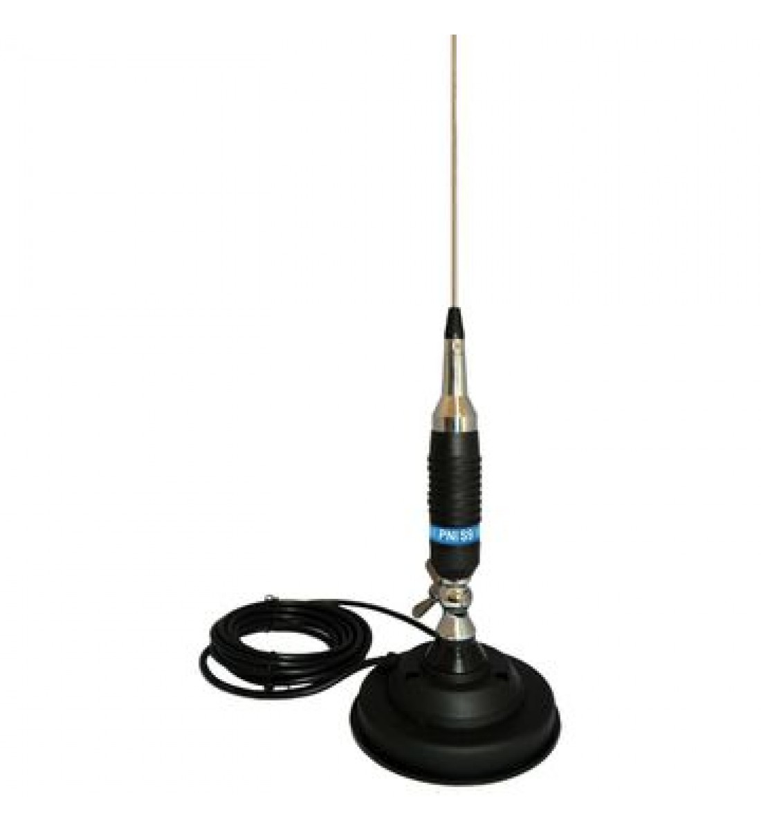 Antena CB PNI S9 lungime 120cm si magnet cu fluture 120/DV 125mm