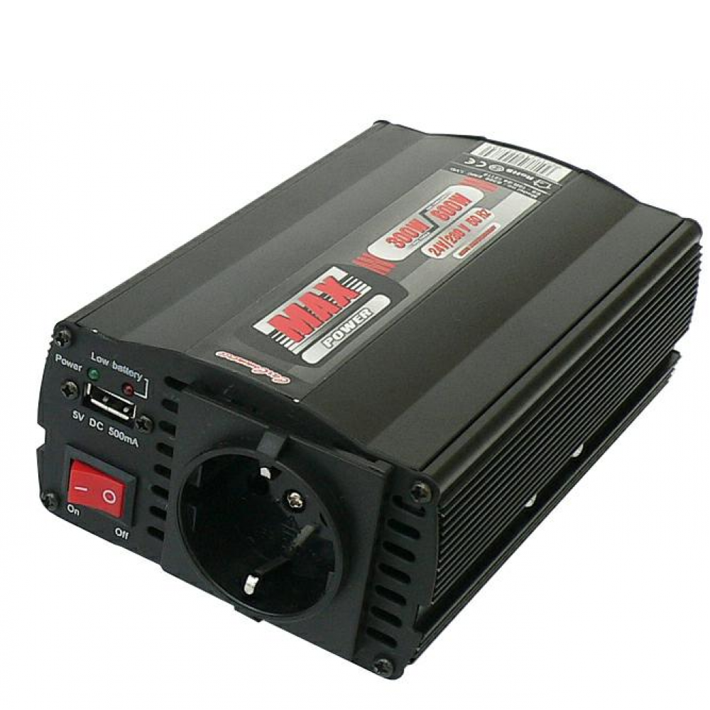 Invertor 300W cu USB 24V