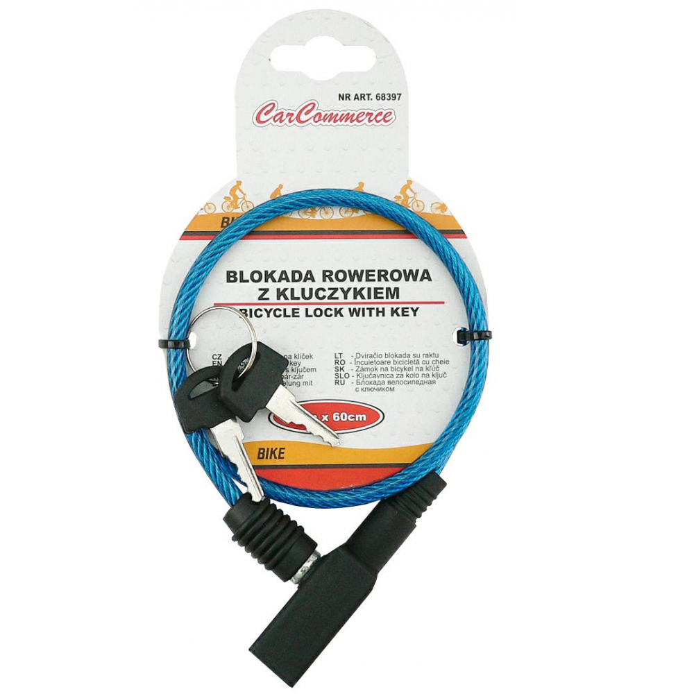 Cablu de blocare pentru bicicleta