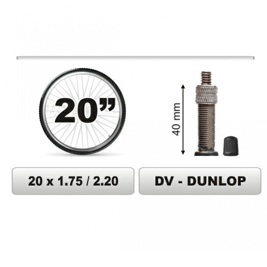 Camera pentru bicicleta 20x1.75