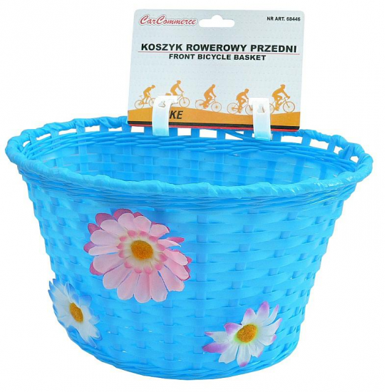 Cos bicicleta pentru copii albastru  Cos bicicleta pentru copii albastru