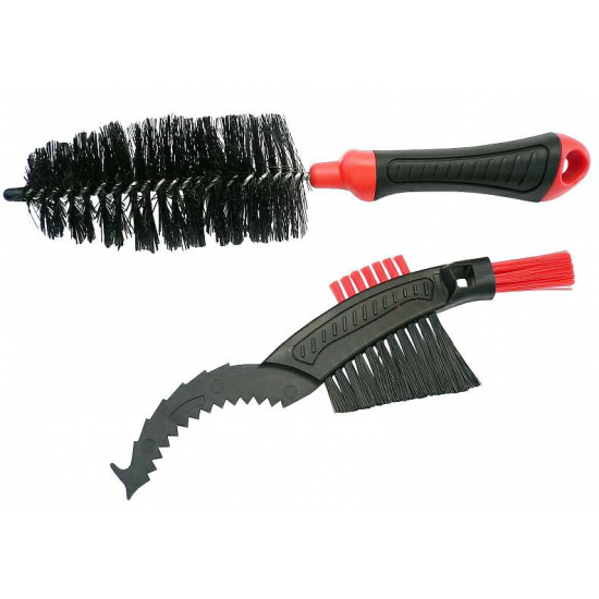 Set de perii pentru curatarea rotilor si a lantului Set de perii pentru curatarea rotilor si a lantului