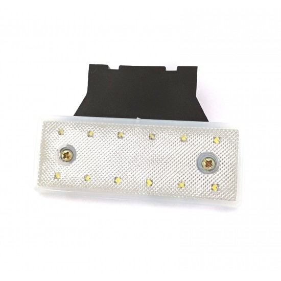 Lampa auto 24 V alba cu suport de prindere