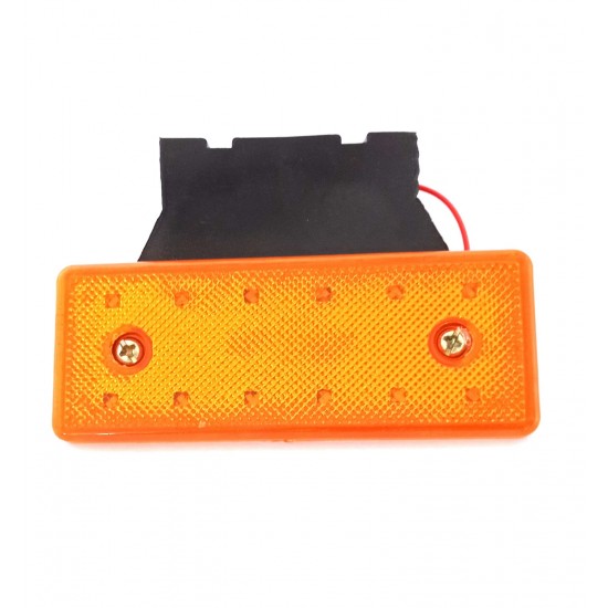 Lampa auto 24 V Galbena cu suport de prindere