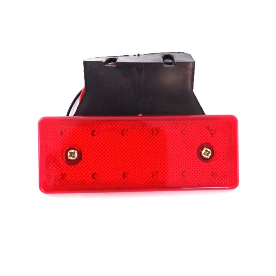 Lampa auto 24 V Rosie cu suport de prindere