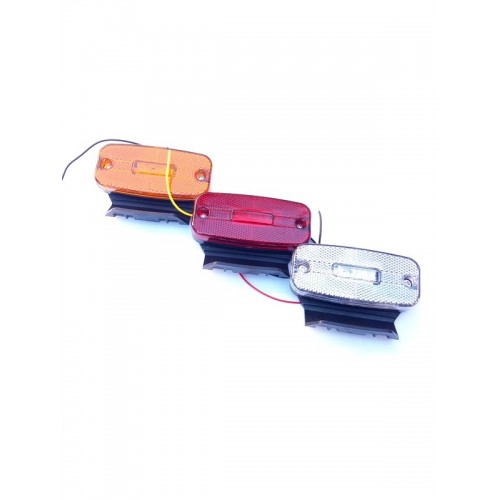 Lampa semnalizare cu 3 led galben