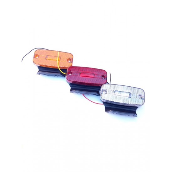 Lampa semnalizare cu 3 led galben