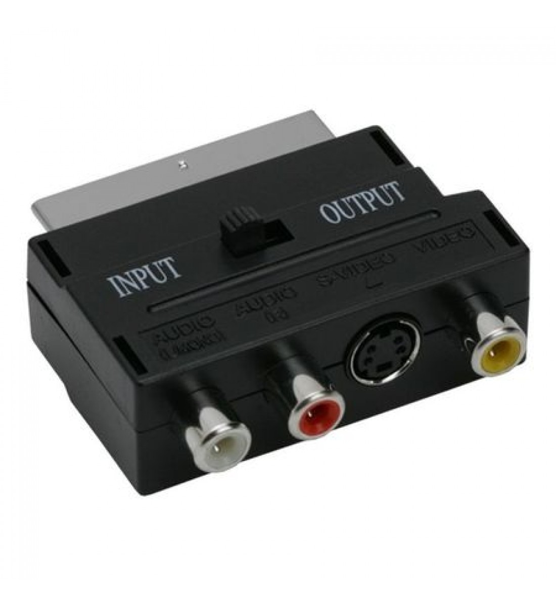 Adaptor Scart la 3RCA+SVHS cu intr