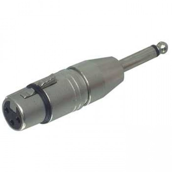 Adaptor XLR mama - jack6,3 tata mono