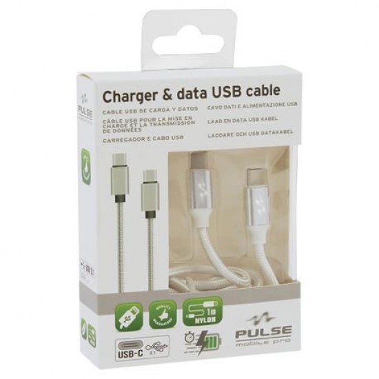 CABLUL DE ÎNCĂRCARE USB C la USB C