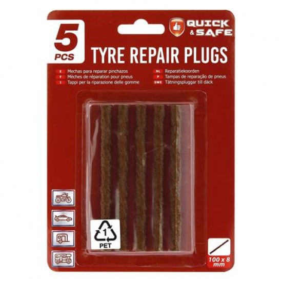 Set 5 fitile de reparare a anvelopelor