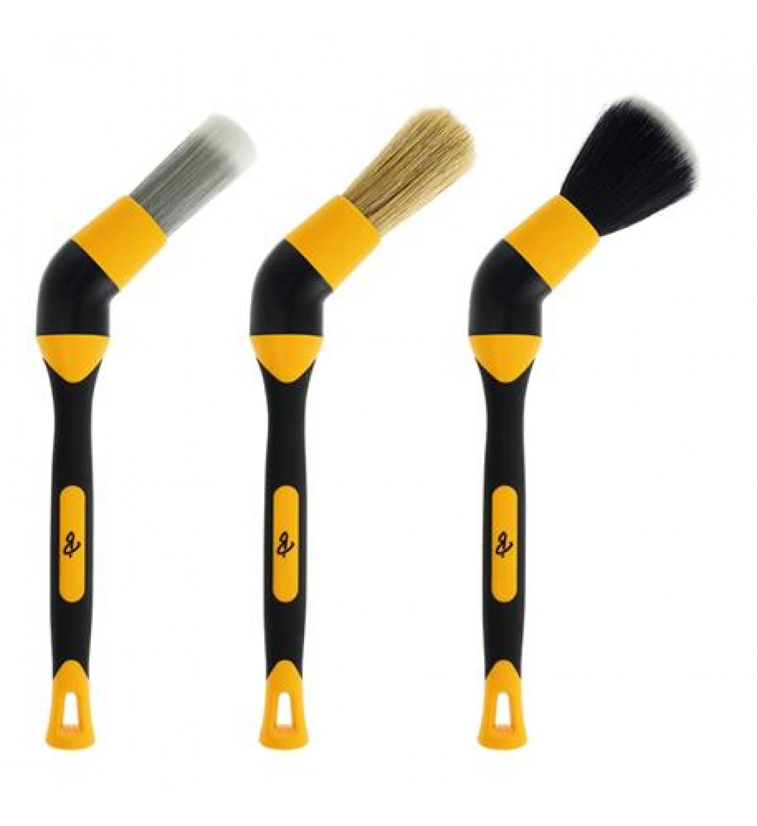 Produs - Set 3 perii pentru detalii - AutoParadoxSystem.ro
