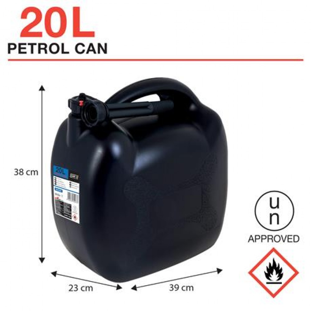 Bidon de benzina 20L cu tub flexibil