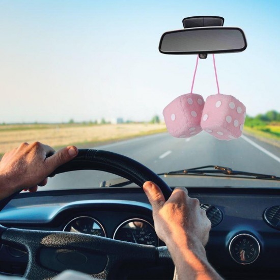 Ornament decorativ auto , Roz 7x7 CM