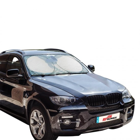 Parasolar auto fata argintiu 80 X 150 CM - XL