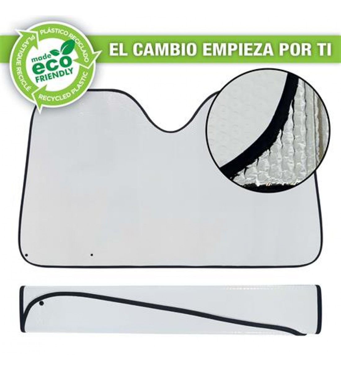 Parasoar auto ECO-CLEAN de „Swiss Drive” 140x80 cm „XL”