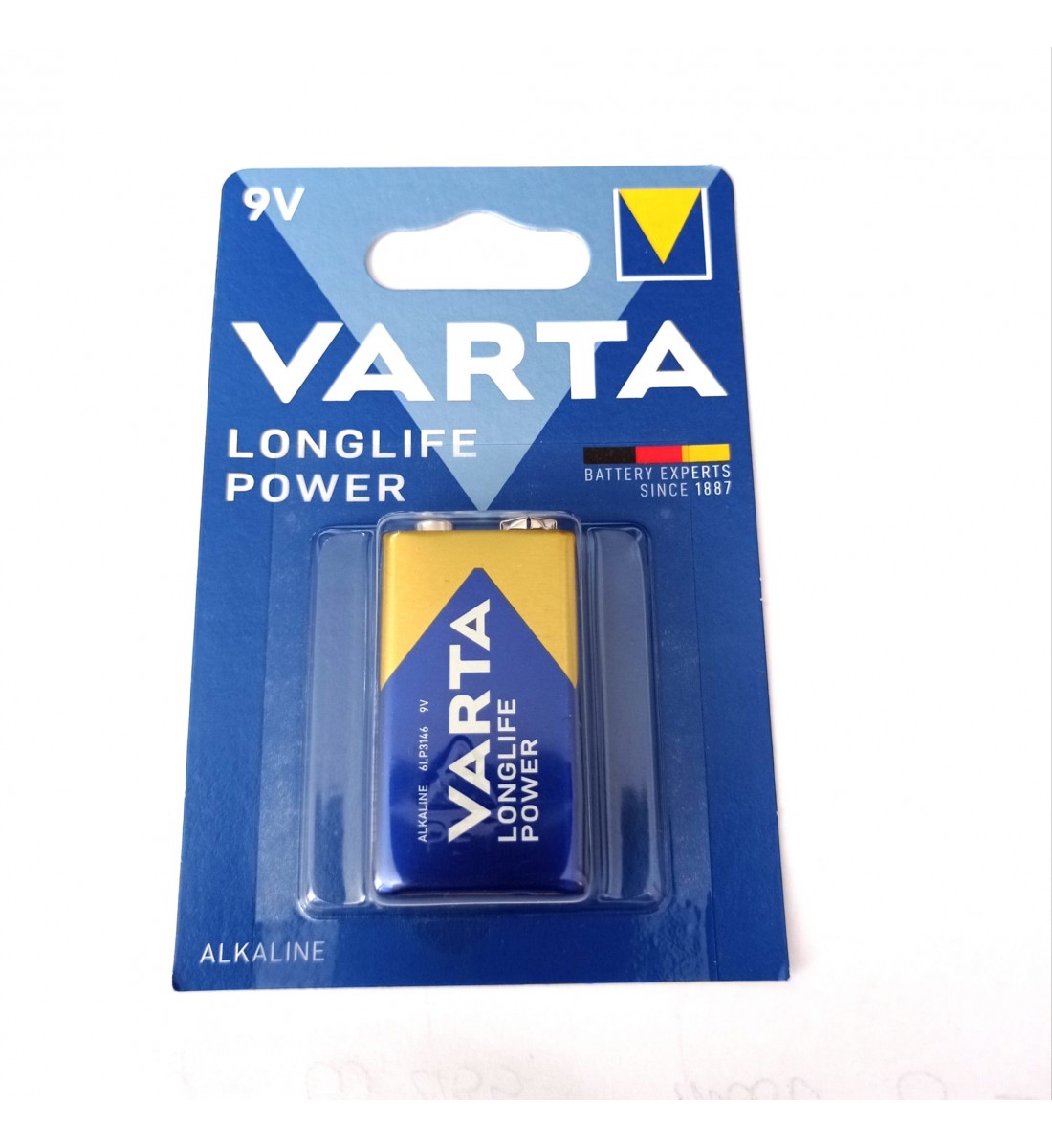 Baterie 9V Varta Longlife Power Baterie 9V Varta Longlife Power