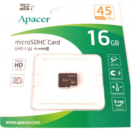 Micro SD -HC 16GB