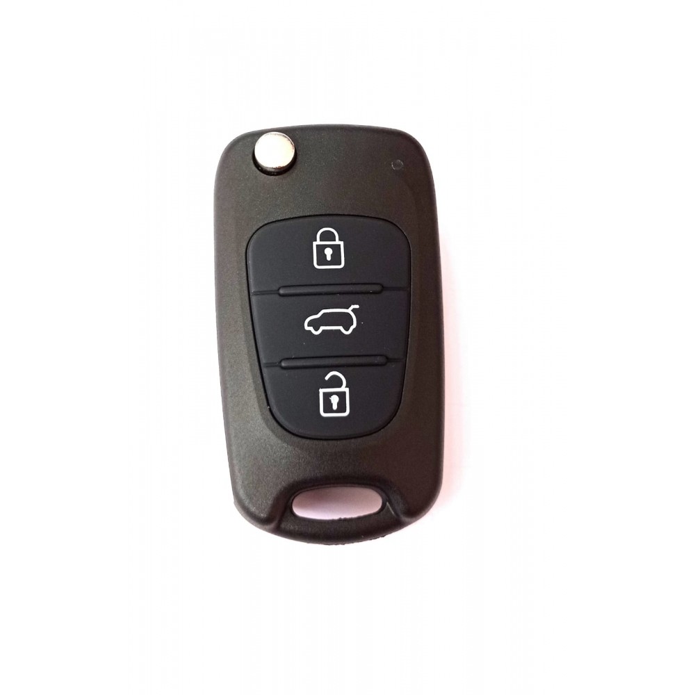 Carcasa cheie briceag Hyundai, 3 but, cu lamela
